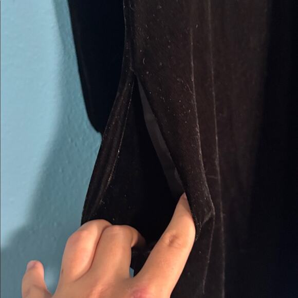 Killstar Courtney Dress Black Heart with White Trim Peter Pan Collar Size S - Picture 8 of 9